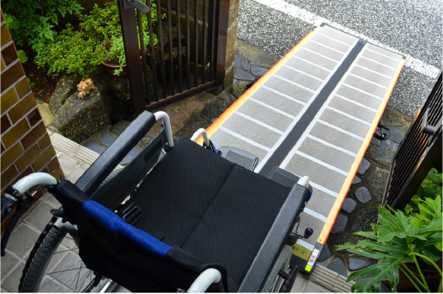 車いすスロープ用エッジゴム