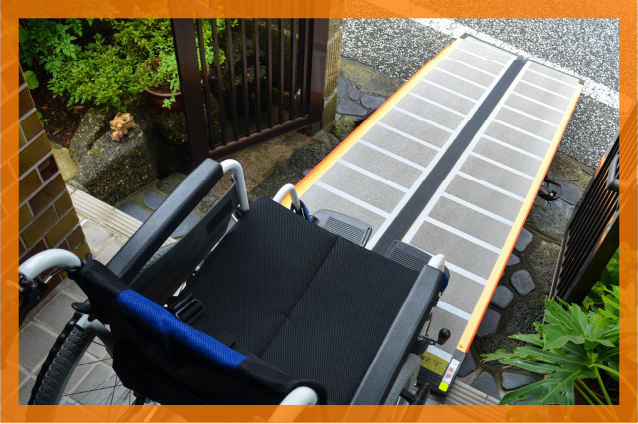 車いすスロープ用エッジゴム